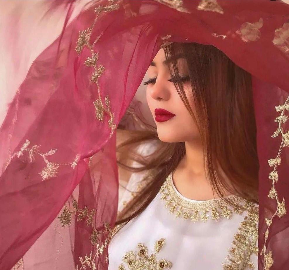 3 Pcs Women's Stitched Organza Sheesha Work Suit