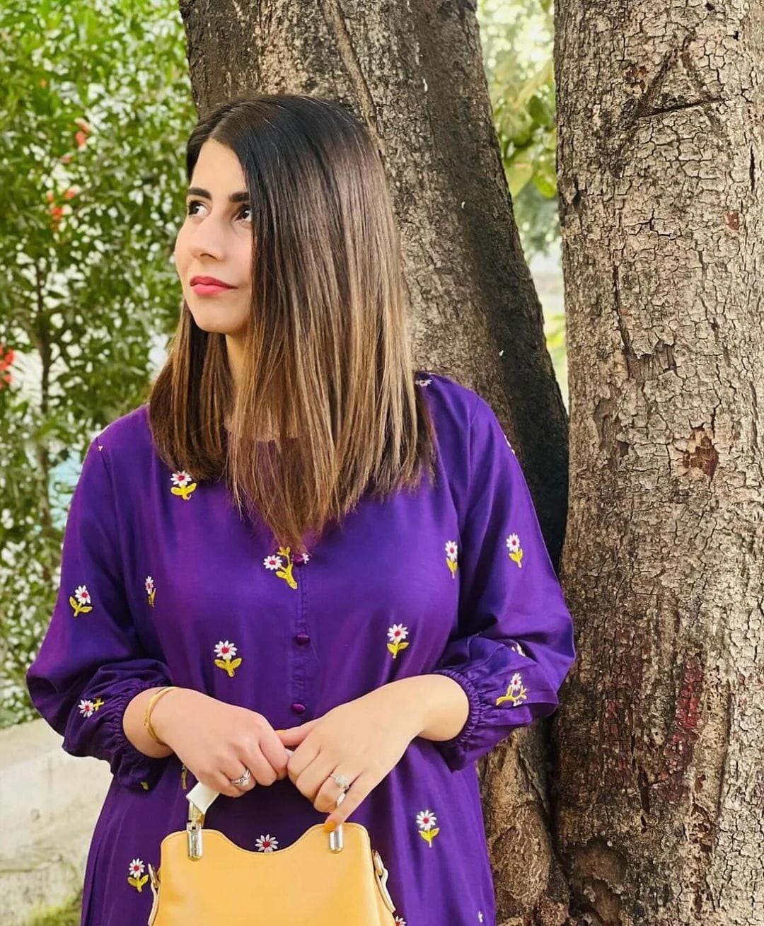 2 Pcs Women's Stitched Embroidered Shirt And Trouser